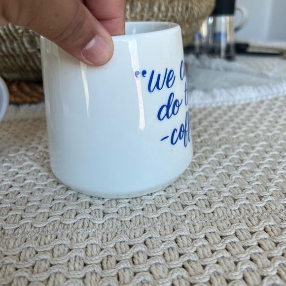 Blue and White Coffee‎ Mugs Threshold Porcelain and Modern Expressions - Picture 12 of 14